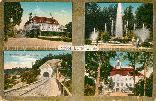 AK / Ansichtskarte Lichtenwalde_Sachsen Schloss Lichtenwalde Sachsen