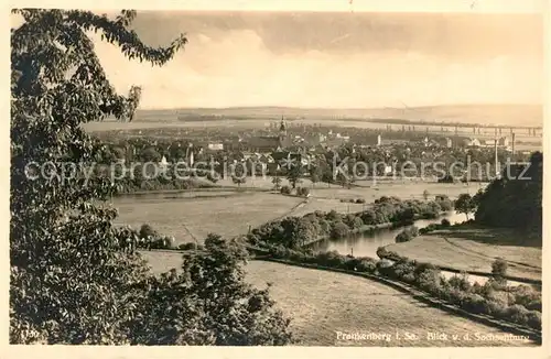 AK / Ansichtskarte Frankenberg_Sachsen Panorama Frankenberg Sachsen