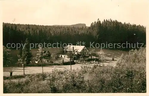 AK / Ansichtskarte Neudorf_Erzgebirge Deutsche Jugendherberge Vierenstrasse Neudorf Erzgebirge