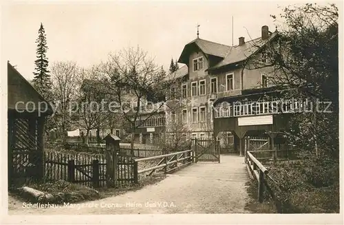 AK / Ansichtskarte Schellerhau Margarete Cronau Heim Schellerhau