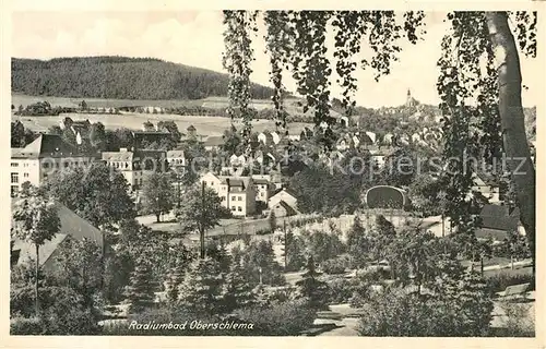 AK / Ansichtskarte Oberschlema_Erzgebirge Panorama Oberschlema_Erzgebirge