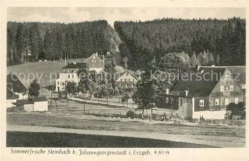 AK / Ansichtskarte Steinbach_Johanngeorgenstadt Panorama Steinbach