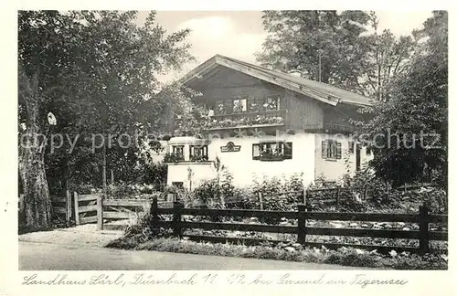 AK / Ansichtskarte Duernbach_Tegernsee Landhaus Laerl Duernbach Tegernsee