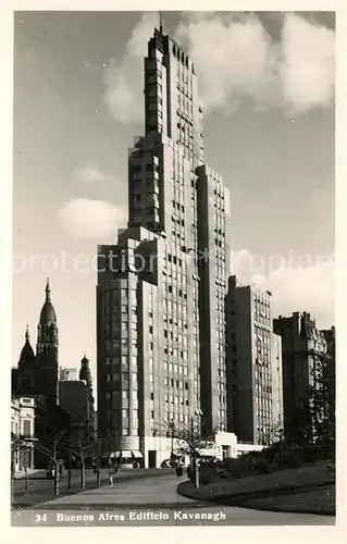 AK / Ansichtskarte Buenos_Aires Alres Edificio Kavanagh Buenos Aires