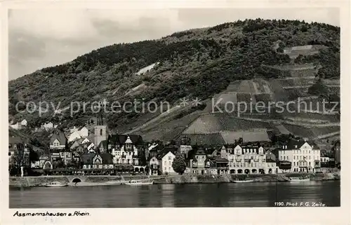 AK / Ansichtskarte Foto_Zeitz_F.G._Nr. 1190 Assmannshausen  Foto_Zeitz_F.G._Nr.