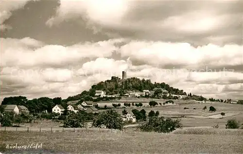 AK / Ansichtskarte Nuerburg Panorama mit Nuerburg Nuerburg