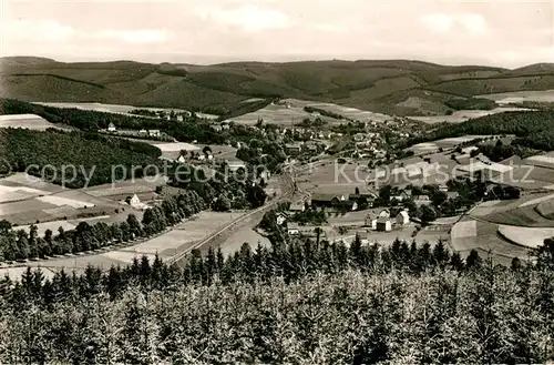 AK / Ansichtskarte Hilchenbach_Siegerland Fliegeraufnahme Hilchenbach_Siegerland