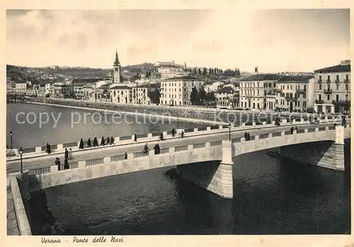 AK / Ansichtskarte Verona_Veneto Ponte dell Navi Verona Veneto