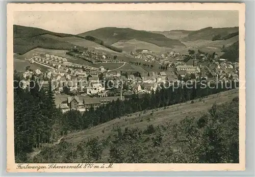 AK / Ansichtskarte Furtwangen Panorama Furtwangen