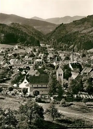 AK / Ansichtskarte Sulzburg_Freiburg Sankt Cyriak Panorama Sulzburg Freiburg