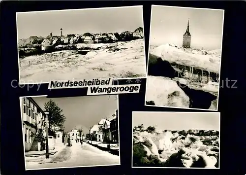 AK / Ansichtskarte Wangerooge_Nordseebad Winterlandschaften Wangerooge_Nordseebad