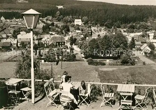 AK / Ansichtskarte Finsterbergen Blick vom Kurhaus Finsterbergen