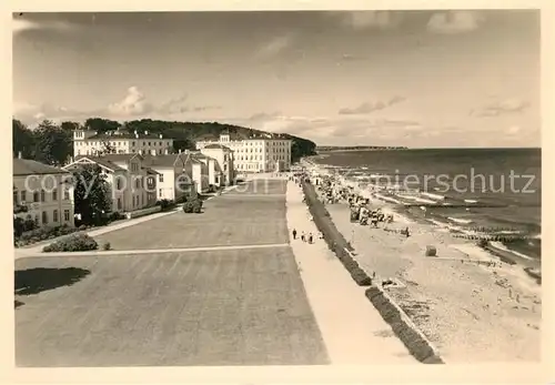 AK / Ansichtskarte Heiligendamm_Ostseebad Strandpromenade Heiligendamm_Ostseebad