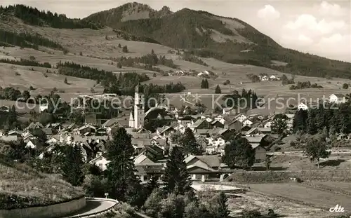 AK / Ansichtskarte Nesselwang Panorama Nesselwang