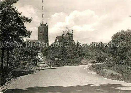 AK / Ansichtskarte Grosser_Inselsberg Gasthaus UKW Sender Grosser Inselsberg