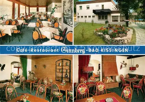AK / Ansichtskarte Bad_Kissingen Cafe Restaurant Sinnberg Bad_Kissingen