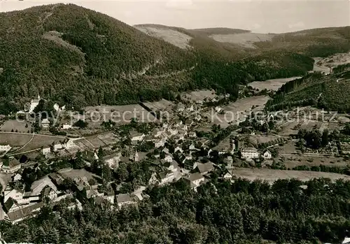 AK / Ansichtskarte Herrenalb_Schwarzwald Fliegeraufnahme 