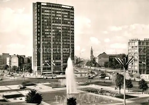 AK / Ansichtskarte Berlin Ernst Reuter Platz Telefunkenhochhaus Berlin