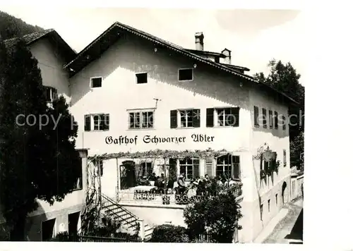 AK / Ansichtskarte Merano_Suedtirol Albergo Aquila Nero Tesimo Merano Suedtirol