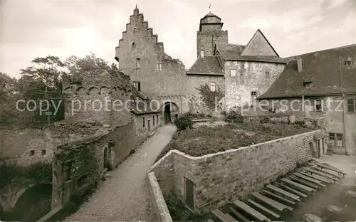 AK / Ansichtskarte Neustadt_Odenwald Burg Breuberg Burgschaenke Neustadt_Odenwald