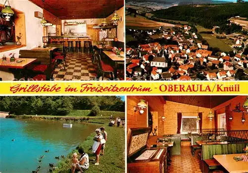 AK / Ansichtskarte Oberaula Fliegeraufnahme Freizeitzentrum  Oberaula