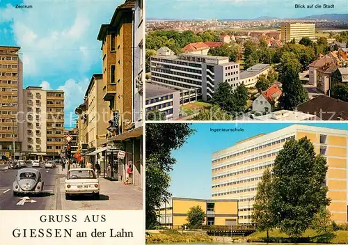 AK / Ansichtskarte Giessen_Lahn Zentrum Panorama Giessen_Lahn