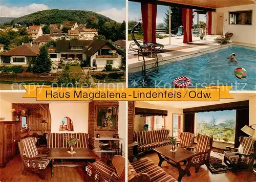 AK / Ansichtskarte Lindenfels_Odenwald Haus Magdalena Lindenfels Odenwald