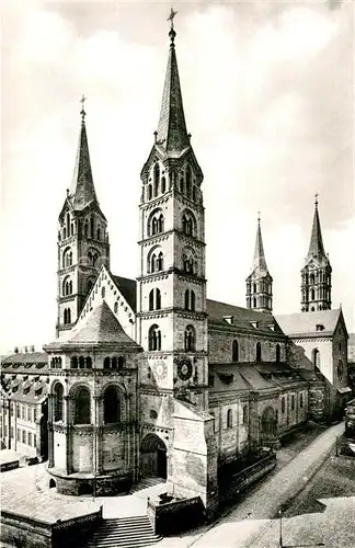 AK / Ansichtskarte Bamberg Dom Bamberg