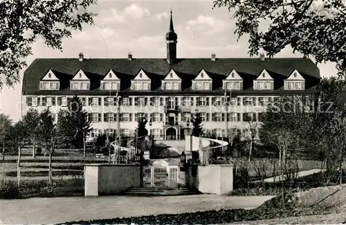 AK / Ansichtskarte Bad_Duerrheim Kuranstalt der Bundesbahn Betriebskrankenkasse Bad_Duerrheim