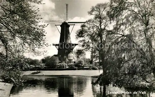 AK / Ansichtskarte Leiden Molen de Valk Leiden