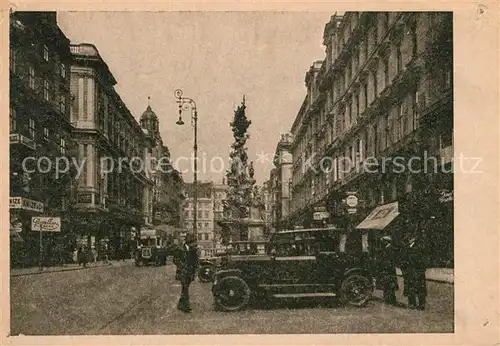 AK / Ansichtskarte Wien Graben Pestsaeule Wien