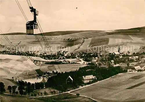 AK / Ansichtskarte Oberwiesenthal_Erzgebirge Drahtseilbahn Oberwiesenthal Erzgebirge