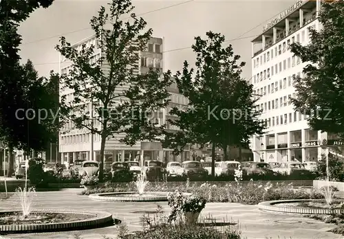 AK / Ansichtskarte Koeln_Rhein Kaiser Wilhelm Ring Wasserspiele Koeln_Rhein