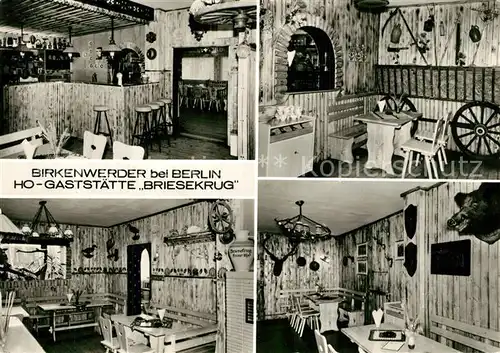 AK / Ansichtskarte Birkenwerder Restaurant Briesekrug Birkenwerder
