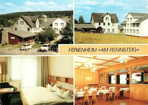 AK / Ansichtskarte Neuhaus_Rennweg Ferienheim am Rennsteig Neuhaus Rennweg