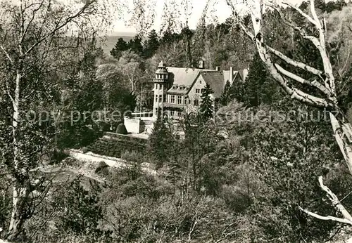 AK / Ansichtskarte Bad_Frankenhausen SV Sanatorium Haus Hoheneck Bad_Frankenhausen