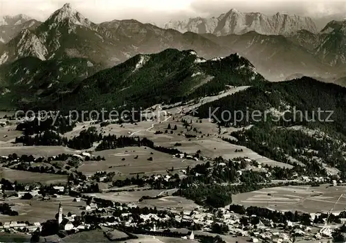 AK / Ansichtskarte Pfronten Hoehenluftkurort Allgaeuer Alpen Fliegeraufnahme Pfronten