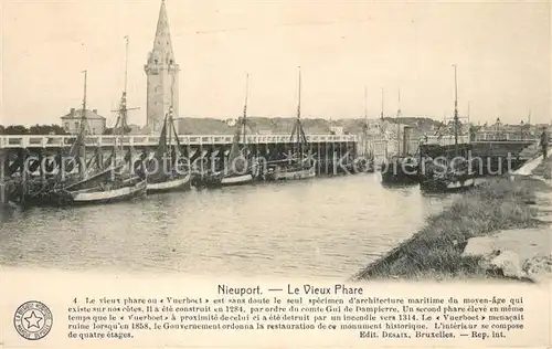 AK / Ansichtskarte Nieuport_Bains Le Vieux Phare Nieuport Bains