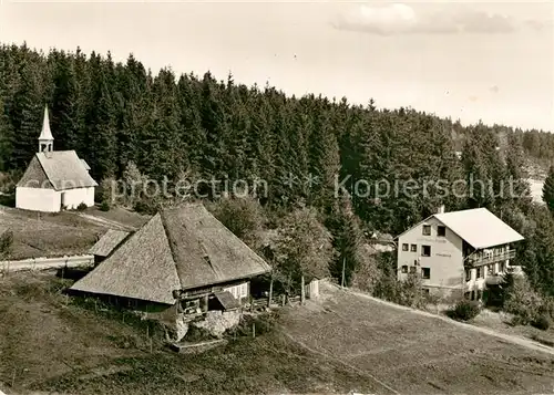 AK / Ansichtskarte Furtwangen Gasthof Pension Kolmenhof Kapelle Furtwangen