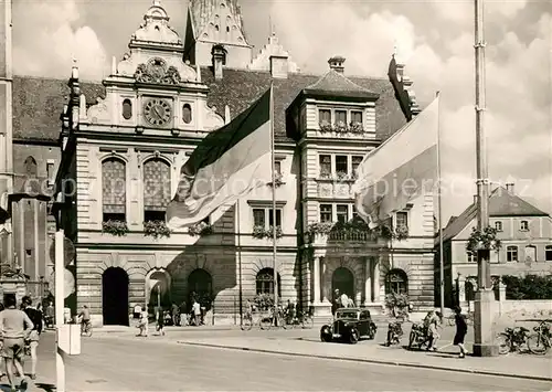 AK / Ansichtskarte Ingolstadt_Donau Rathaus Ingolstadt_Donau