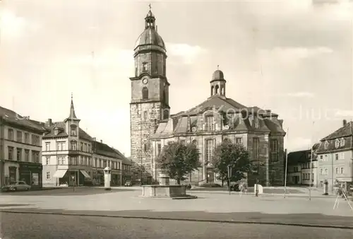 AK / Ansichtskarte Waltershausen_Gotha Stadtkirche Zur Gotteshilfe Waltershausen Gotha