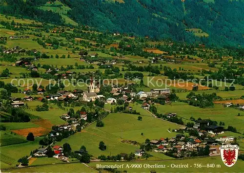 AK / Ansichtskarte Blumendorf Fliegeraufnahme Blumendorf