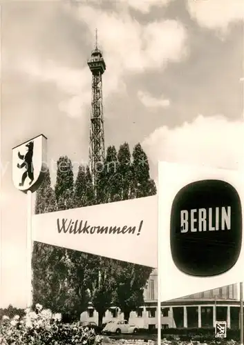 AK / Ansichtskarte Berlin Funkturm Berliner Baer Berlin