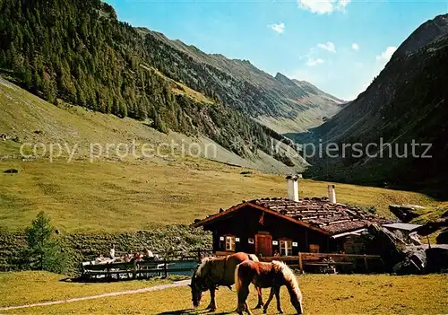 AK / Ansichtskarte Gerlos Jausenstation Schwarzachtal Gerlos