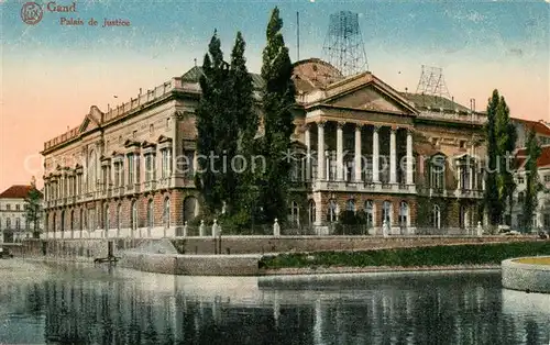 AK / Ansichtskarte Gand_Belgien Palais de Justice Justizpalast Gand Belgien