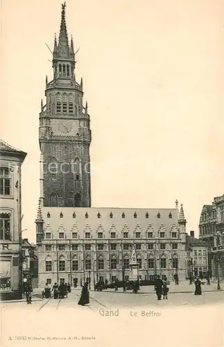 AK / Ansichtskarte Gand_Belgien Le Beffroi Glockenturm Gand Belgien