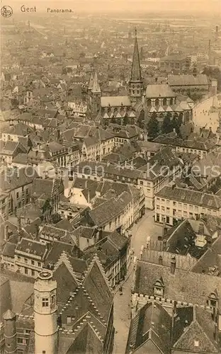 AK / Ansichtskarte Gand_Belgien Panorama de la ville Gand Belgien