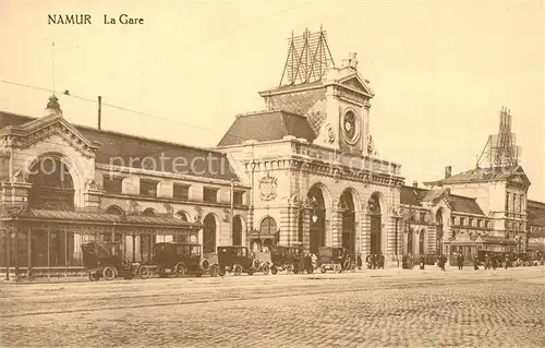 AK / Ansichtskarte Namur_sur_Meuse La Gare Namur_sur_Meuse