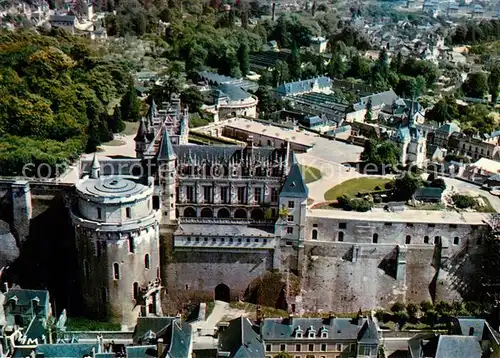 AK / Ansichtskarte Amboise Les Chateaux de la Loire Vue aerienne Amboise