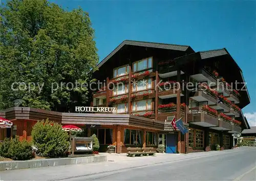 AK / Ansichtskarte Lenk_Simmental Hotel Kreuz Lenk Simmental